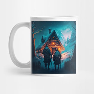 Valheim Vikings Winter Lodge Mug